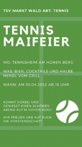 tennis maifest 2022